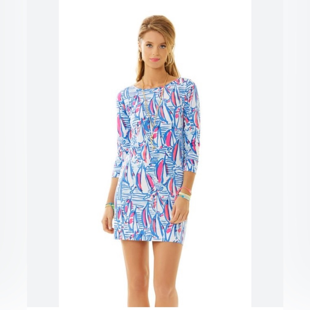 Lilly‎ Pulitzer Marlowe Dress Red Right Return